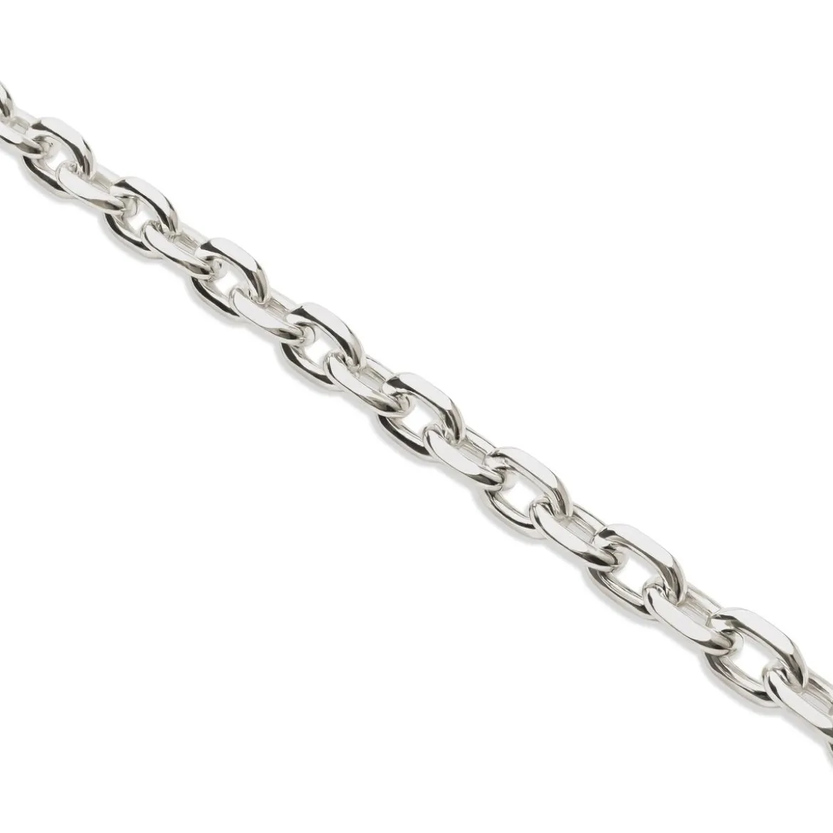 Argentia | Naszyjnik typu cable 2 mm z niepowlekanego srebra próby 925