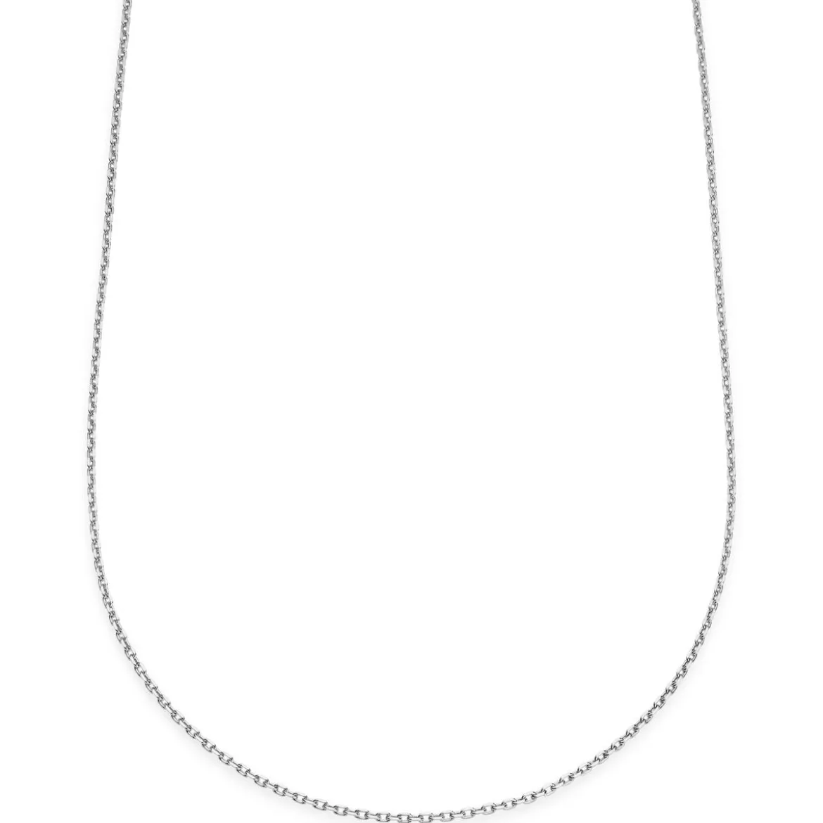 Argentia | Próba 925 | 2 mm rodowany srebrny naszyjnik kabelkowy
