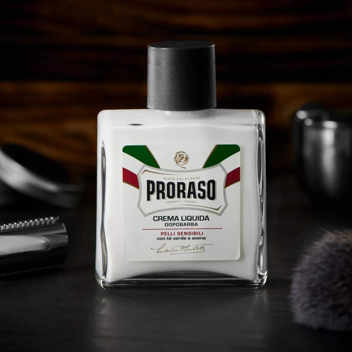 Balsam po goleniu z zieloną herbatą do skóry wrażliwej