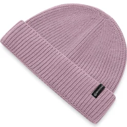Baltic | Fioletowa prążkowana czapka beanie z akrylu