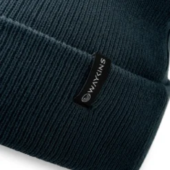 Baltic | Granatowa cienka czapka beanie z akrylu