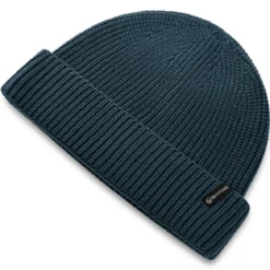 Baltic | Granatowa prążkowana czapka beanie z akrylu