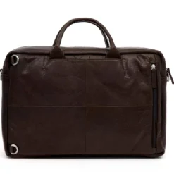 Brązowa skórzana torba podróżna combi Montreal