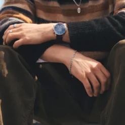 1815 Chronograph | Stal chirurgiczna & promienisty niebieski