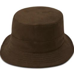 Ciemnobrązowy kapelusz Bucket Hat Giotto Moda