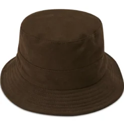 Ciemnobrązowy kapelusz Bucket Hat Giotto Moda