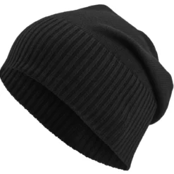 Czarna wiosenna czapka beanie Konrad Kite