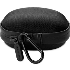 Czarne etui podróżne na składane okulary