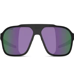 Czarne i zielone okulary przeciwsłoneczne w stylu retro | Bliz 0ZB7018