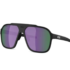 Czarne i zielone okulary przeciwsłoneczne w stylu retro | Bliz 0ZB7018