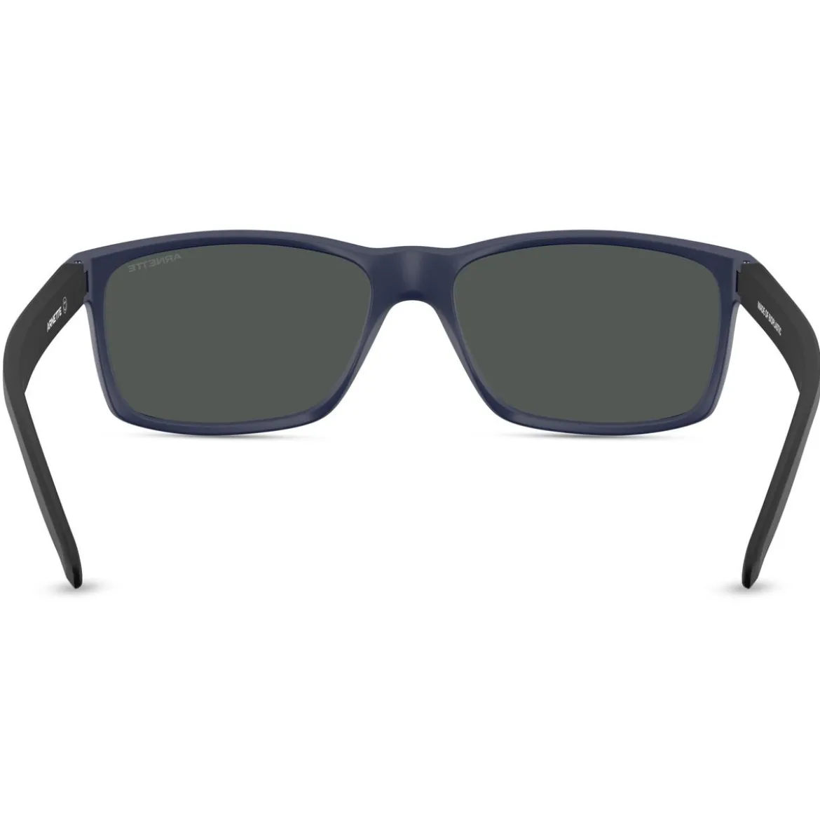 Czarne kwadratowe okulary przeciwsłoneczne w rogowej oprawce | Arnette 0AN4185