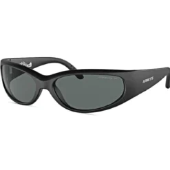 Czarne okulary przeciwsłoneczne o opływowym kształcie | Arnette 0AN4302