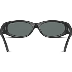 Czarne okulary przeciwsłoneczne o opływowym kształcie | Arnette 0AN4302