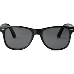 Czarne polaryzacyjne okulary przeciwsłoneczne retro