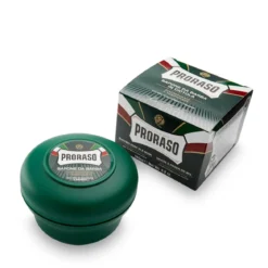 Czarny kompletny zestaw do golenia w stylu retro