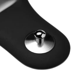 Czarny 22 mm gumowy pasek do zegarka – szybki w wymianie