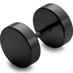 Czarny wkręt o średnicy 10 mm