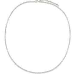 Dazzle | 2mm łańcuszek tenisowy z cyrkoniami