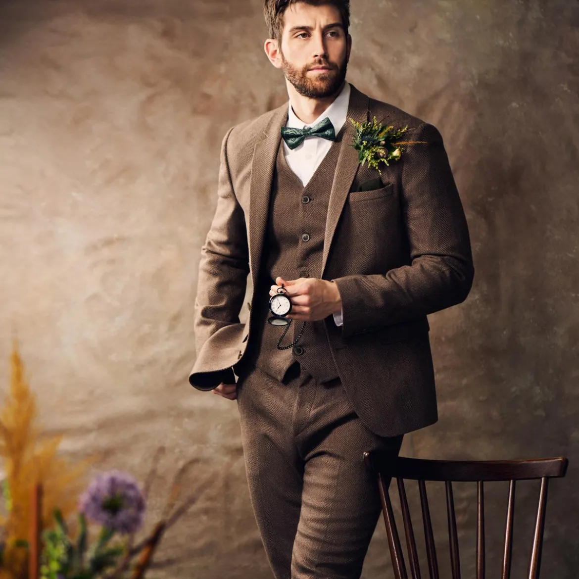 Easton | Czarny zegarek kieszonkowy