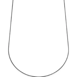 Essentials | 1 mm spiżowo-czarny naszyjnik wężyk