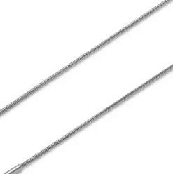 Essentials | 1 mm srebrzysta bransoletka wężyk