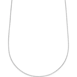 Essentials | 2 mm srebrzysty naszyjnik kabelkowy