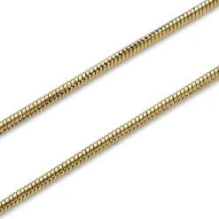 Essentials | 2 mm złocista bransoletka wężyk