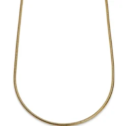 Essentials | 3 mm złocisty naszyjnik wężyk