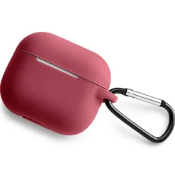 Etui na AirPods Gen 3 | Ciemnoczerwone | Silikon