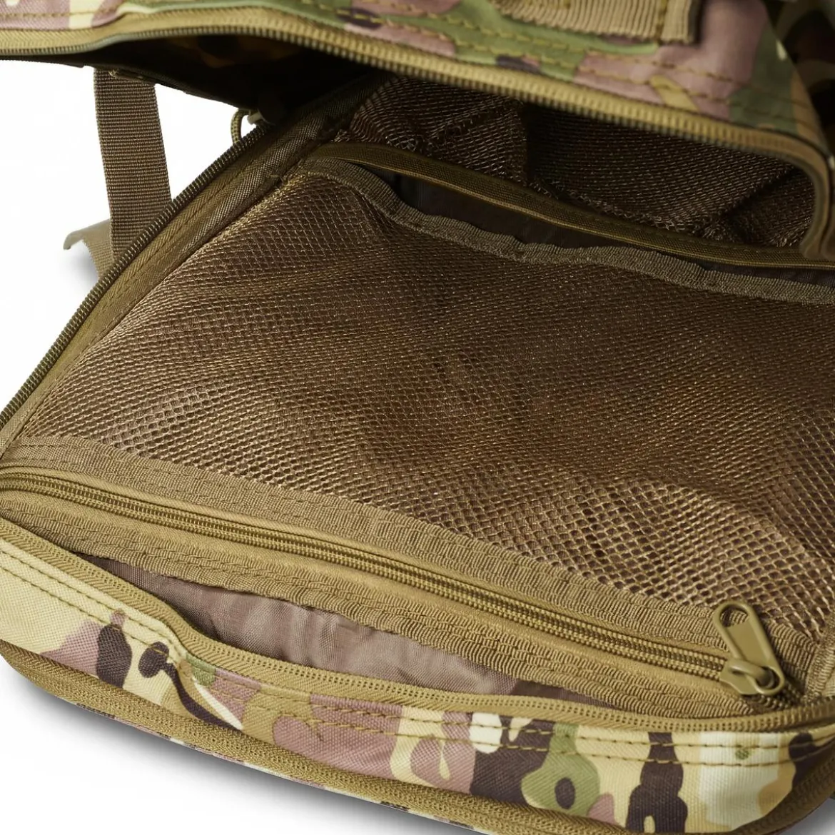 Expedition | Kamuflażowy plecak taktyczny 40L z panelem na naszywki