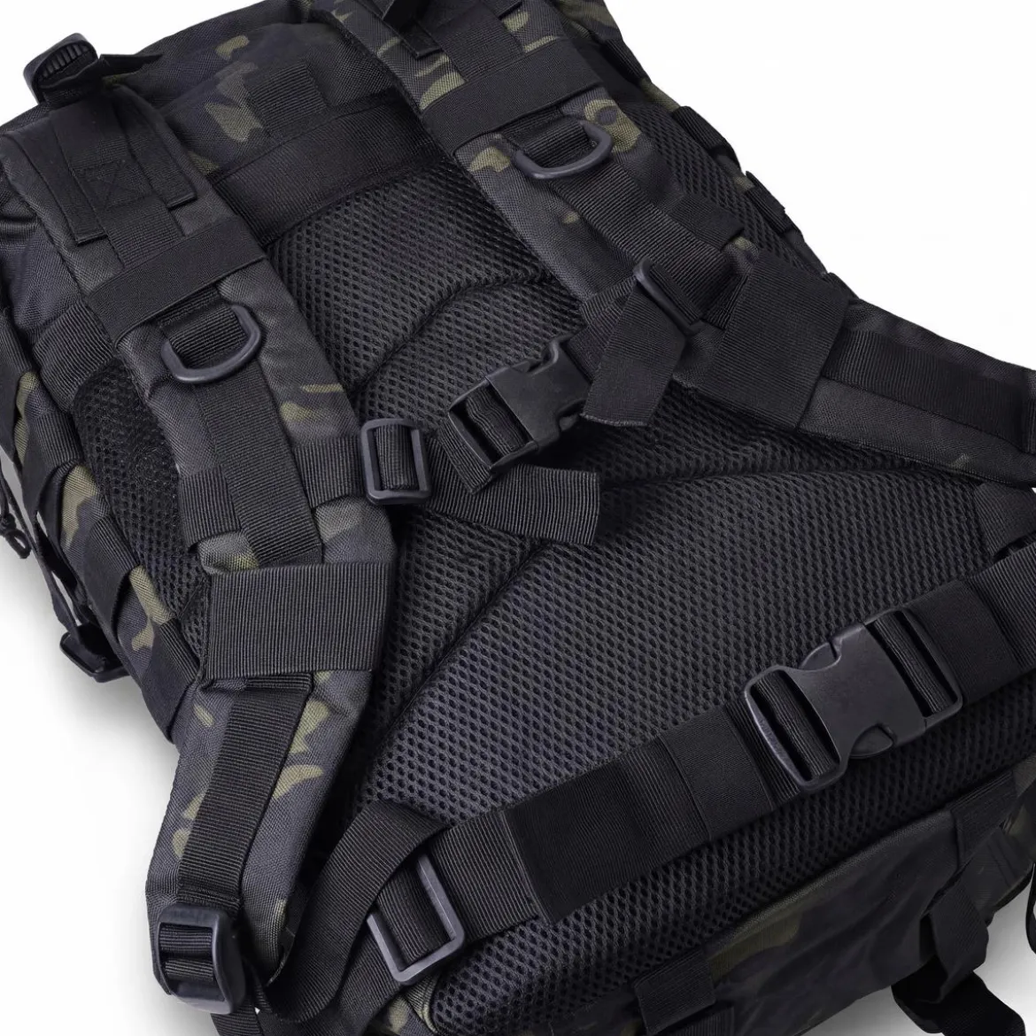 Expedition | Taktyczny plecak 40L w ciemnym kamuflażu z panelem na naszywki