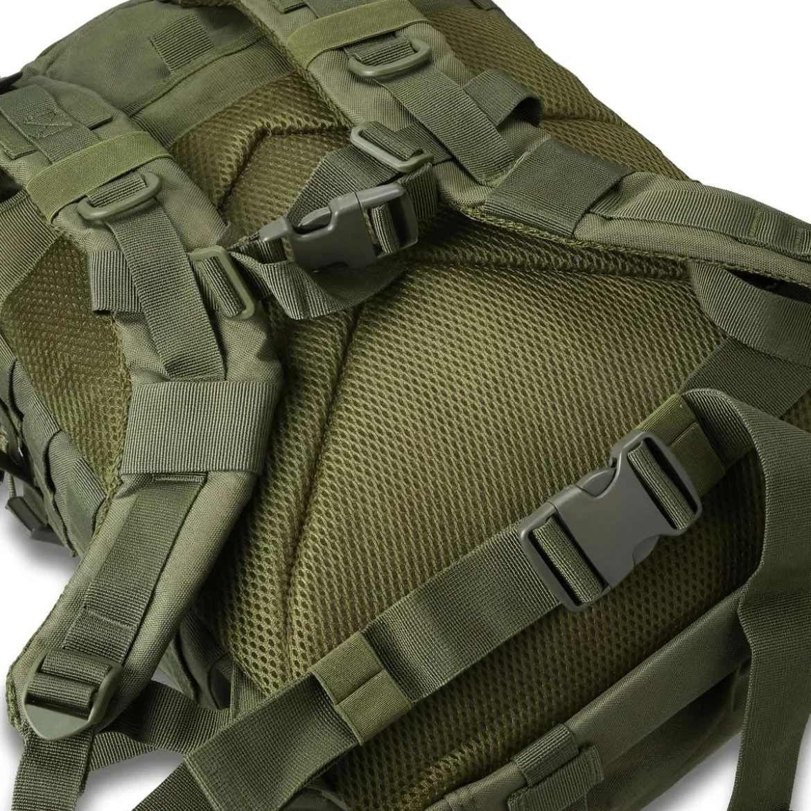 Expedition | Taktyczny plecak 40L w kolorze wojskowe khaki z panelem na naszywki