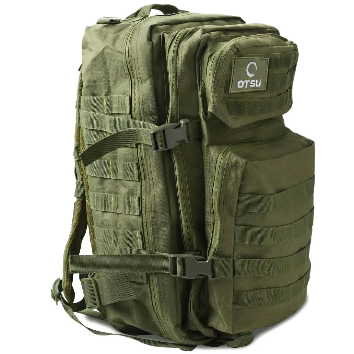 Expedition | Taktyczny plecak 40L w kolorze wojskowe khaki z panelem na naszywki