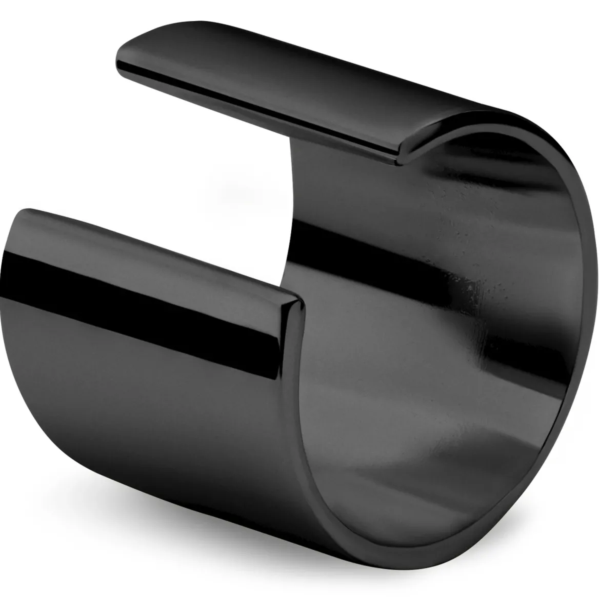 Helix | 10 mm czarny mankiet do uszu