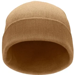Hiems | Piaskowa czapka beanie z bawełny z recyklingu