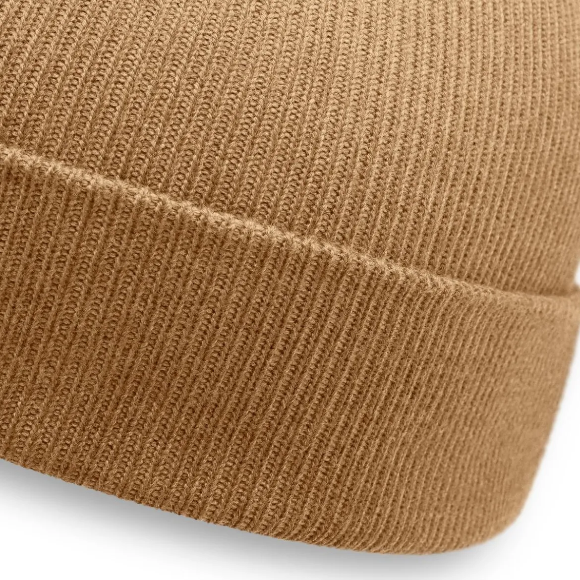Hiems | Piaskowa czapka beanie z bawełny z recyklingu