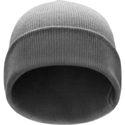 Hiems | Szara czapka beanie z bawełny z recyklingu