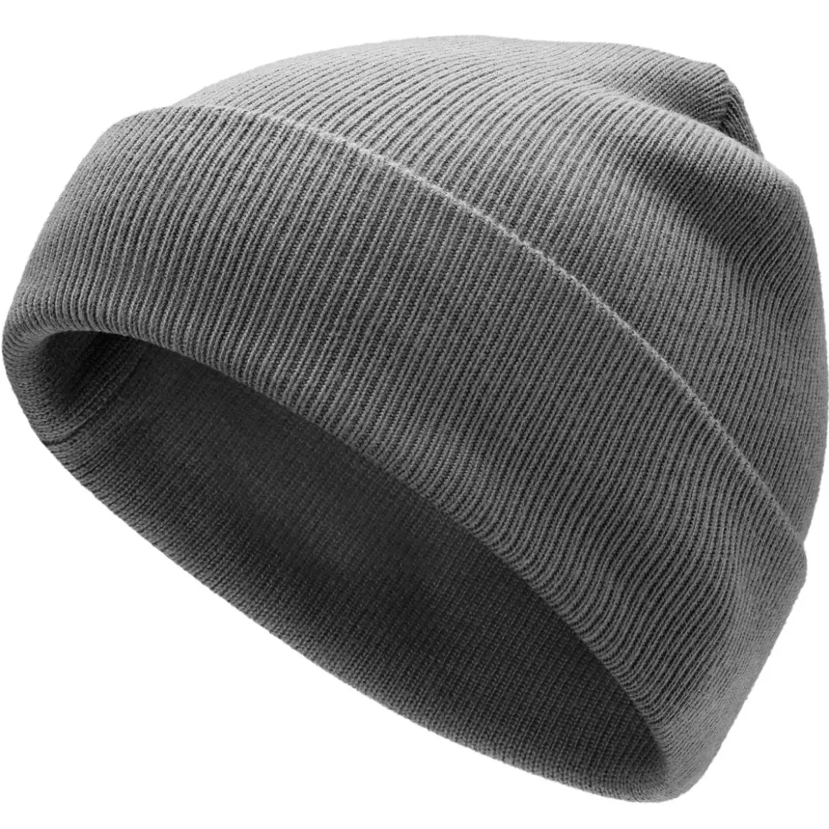 Hiems | Szara czapka beanie z bawełny z recyklingu