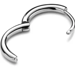 Huggie | 6 mm kolczyk kółeczko ze srebra próby 925