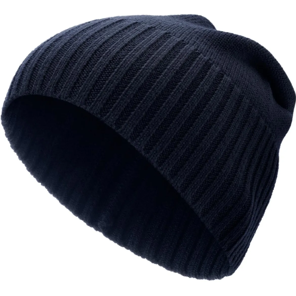 Kaleb | Granatowa czapka z wełny merino Kane