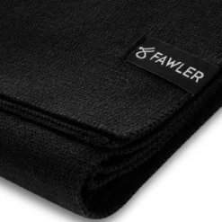 Kyler Kite | Czarny szalik z organicznej bawełny