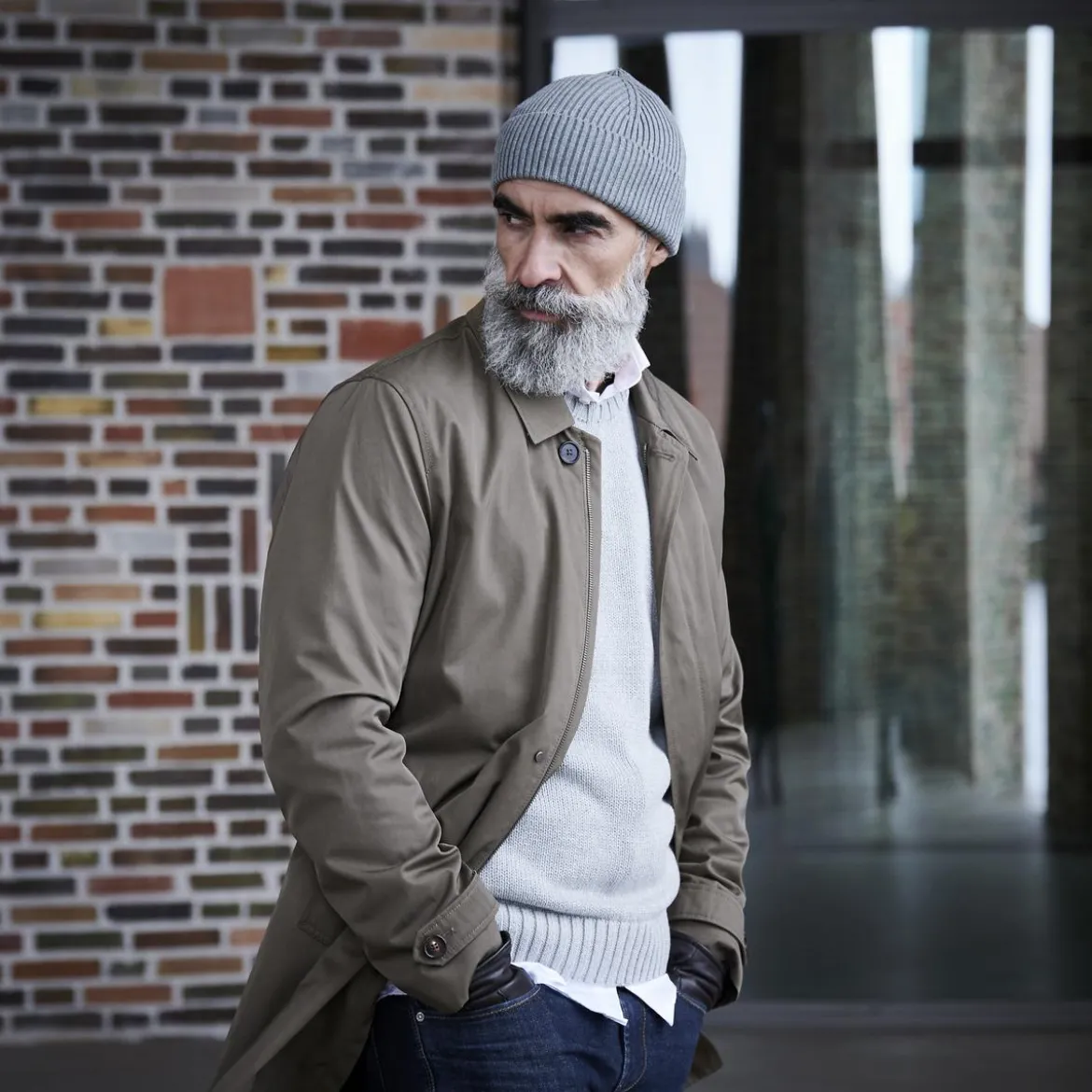 Lekka beanie z bawełny organicznej Kevin Kite