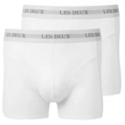 Les Deux | Białe bokserki Warren 2-pack