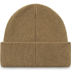 Les Deux | Jasnobrązowa czapka beanie Wayne z logo