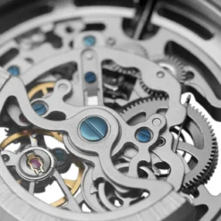 Mechaniczny zegarek kieszonkowy z widocznym mechanizmem Sigismund Agito