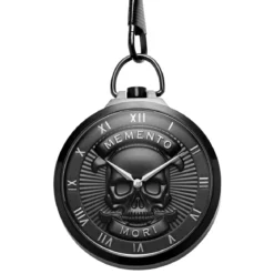 Memento Mori | Zegarek kieszonkowy z czaszką