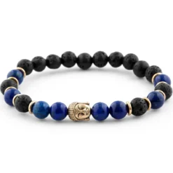 8 mm bransoletka z lapis lazuli ku czci Buddy