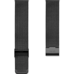 20mm matowoczarny pasek mesh XL do zegarka – szybka wymiana