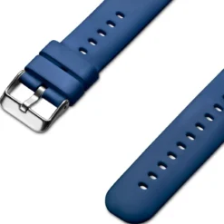 22mm niebieski silikonowy pasek do zegarka Surge – szybka wymiana