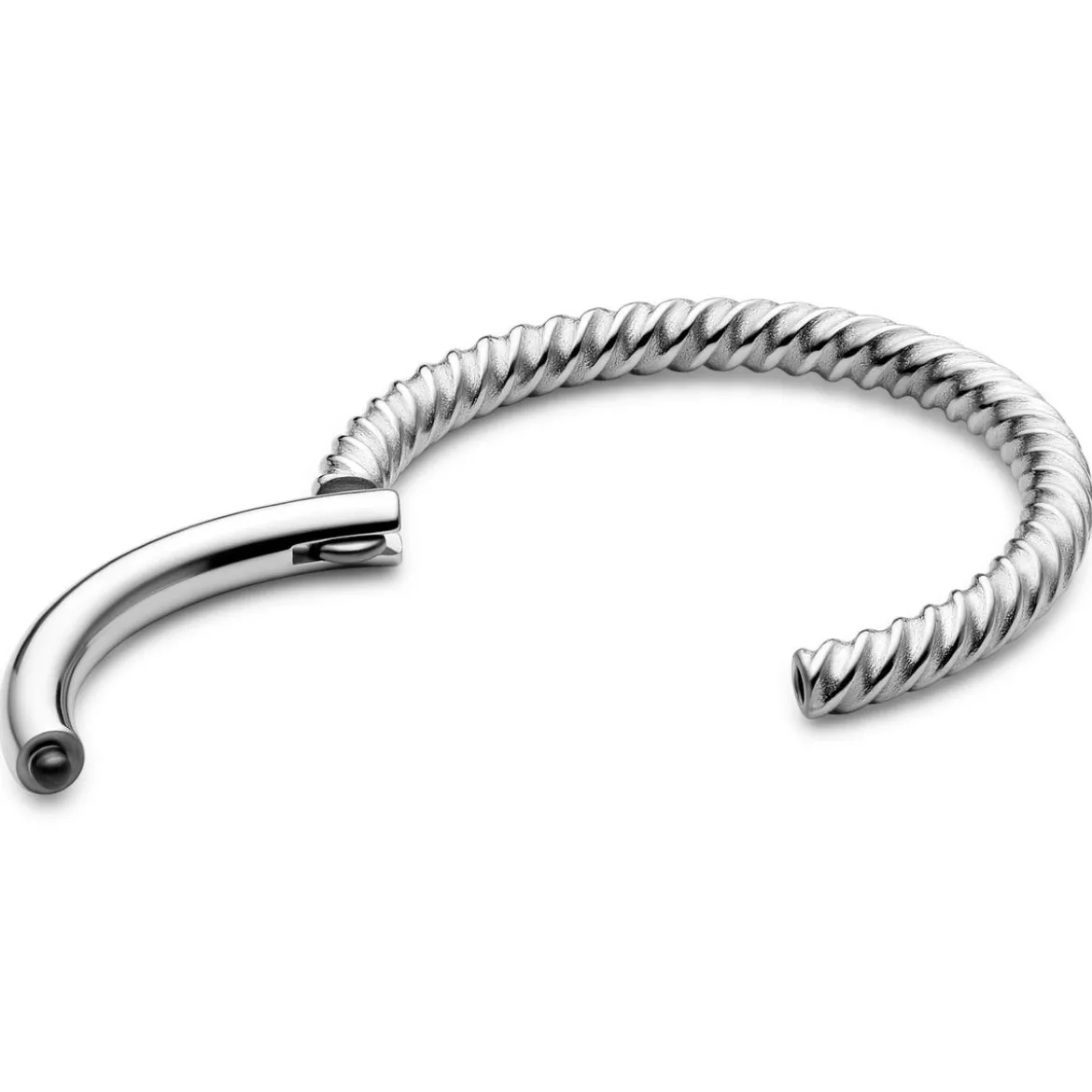 10 mm srebrzysty piercing kółko drut ze stali nierdzewnej